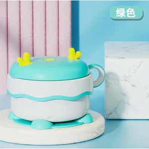 Baode Children's Reindeer Insulated Bowl 316 Stainless Steel Food Grade Material For 1-2 Years Kids - Product Image 2