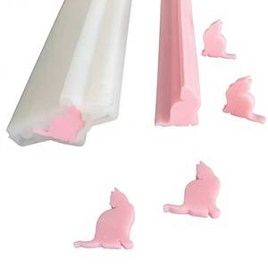 Molde de Silicona con Forma Irregular para Jabón, Columna de Gato, Ecológico, Apto para Lavavajillas, para Hacer Jabones y Dulces - Product Image 1