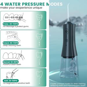 EE. UU. DDP Envío gratis Waterfloss Dental Cuidado bucal <span class=keywords><strong>Cepillo</strong></span> <span class=keywords><strong>eléctrico</strong></span> Irrigación Limpieza de dientes <span class=keywords><strong>Irrigador</strong></span> bucal Flosser de agua - Product Image 3