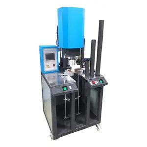 Automatic Ultrasonic Rotary Melt Plastic Welding Pressing Packaging Equipment New Used Tube Filling Sealing Machine Spin Welding