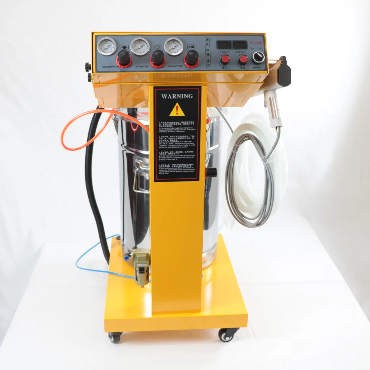 electrostatic automatic spray painting machine gA02 powder coating gun price