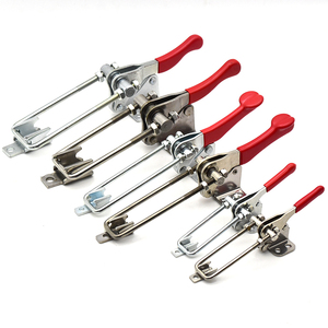 Herramienta de sujeción de ángulo recto de 90 grados con pestillo ajustable, abrazadera vertical de liberación rápida, clip de bloqueo, hebilla para caja, cerrojo para puerta - Product Image 1