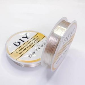 <span class=keywords><strong>Alambre</strong></span> de cobre <span class=keywords><strong>para</strong></span> fabricación de joyas, accesorios de joyería DIY, 1440590 - Product Image 5