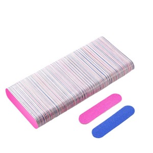 Limas de <span class=keywords><strong>Uñas</strong></span> Desechables de Madera <span class=keywords><strong>Mini</strong></span> de 5cm, Coloridas, con Impresión de Logotipo, 100 Unidades por Bolsa - Product Image 3