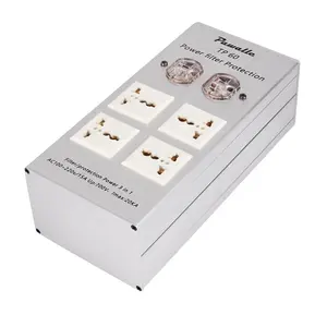 Elektrische Outlets Yivo Xssh Audio Bescherming 3 In 1 100V ~ 220V 15A 15amp Ac Distributeur Us Power universele Socket Filter