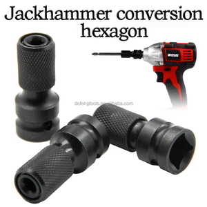 SÚNG HƠI Có Ổ Cắm Lục Giác Cờ Lê Điện 1/2 Tay Cầm Vuông Đến 1/4 Tay Cầm Lục Giác Dụng Cụ Ổ Cắm Chuyển Đổi Ống Lồng - Product Image 2