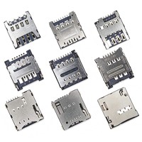 Conector de Tarjeta MICRO SIM Tipo Bisagra WECONN WL-SIM180-011 6PIN+0 H=1.80mm, Certificado ISO 9001/IATF 16949, Personalizable
