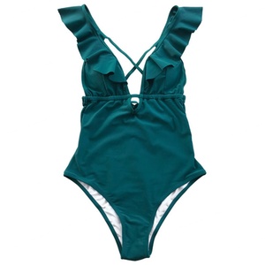 Traje de Baño de Una Pieza Sexy para Mujer, Diseño Personalizado, Corte Bajo, con Decoración de Joyas, para Playa, Verano 2026 - Product Image 2