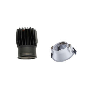 Cao Bright CRI95 Chiếu Sáng Lịch Thi Đấu 3500K Trắng Ấm <span class=keywords><strong>COB</strong></span> LED Downlights LED Chìm Ánh Sáng LED Module 350mA MR16 <span class=keywords><strong>15W</strong></span> Mờ Để Ấm - Product Image 1