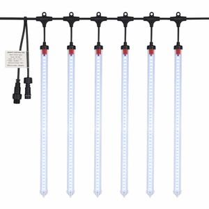 Luces <span class=keywords><strong>de</strong></span> Lluvia <span class=keywords><strong>de</strong></span> Meteoros <span class=keywords><strong>Solares</strong></span> con Control IP65 a Prueba <span class=keywords><strong>de</strong></span> Agua, Luces <span class=keywords><strong>de</strong></span> <span class=keywords><strong>Navidad</strong></span> Cálidas Blancas para Exteriores - Product Image 3