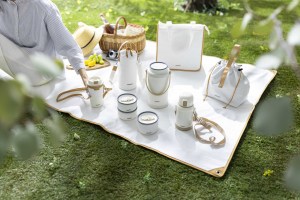 จุกด้านในถอดออกได้คุณภาพดีเยี่ยม! กระติกน้ำสูญญากาศทรงลาเต้600มล. สำหรับปิคนิคขวดน้ำสแตนเลส - Product Image 6