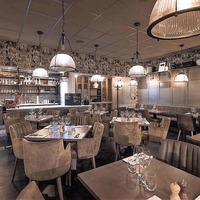 Service unique UPTOP ensemble de meubles de restaurant commercial personnalisé ensemble de canapés de restaurant en cuir sièges de stand en velours