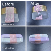 Rollo de pegatinas de cáscara de huevo acrílicas autoadhesivas, rosa, destructible, resistencia a altas temperaturas, troquelado antiestático para impresión