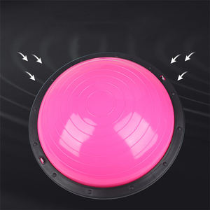 Pelota de pvc para entrenamiento de equilibrio de Yoga, gimnasia interior, pilates, fitness, Media bola personalizada - Product Image 4