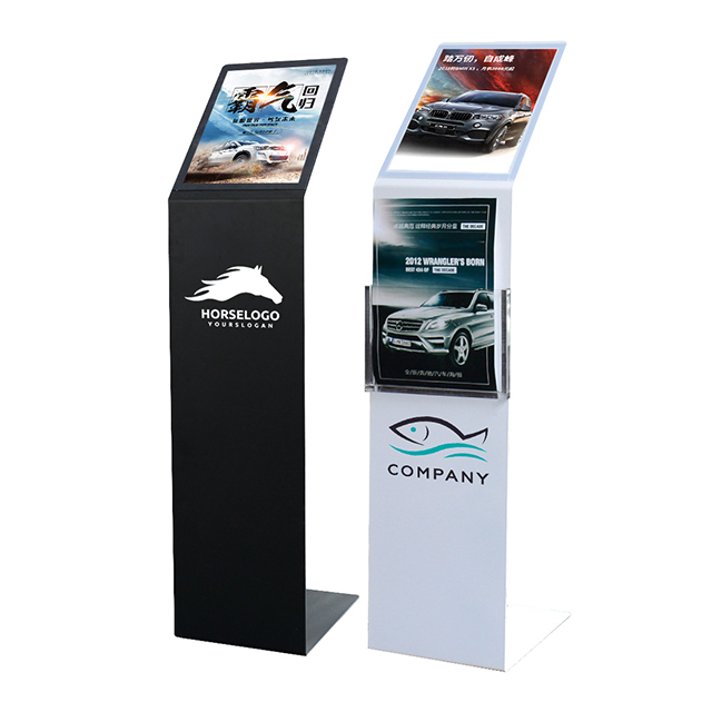 Luxury Hot Sale Display Rack for Car Show / Metal Display for Car Showroom A4 / Floor Metal Display Stand for Brochure