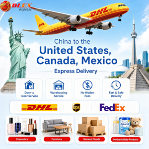 Logistique DLEX Express de premier ordre Chine-USA/Canada/Mexique DDU via DLEX Express, assistance 24/7, assurance, suivi complet des envois, expédition sécurisée - Product Image 1