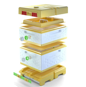 New langstroth nhựa tổ ong mật ong nhà ong và hộp ong nguồn cung cấp cho ong giữ - Product Image 3