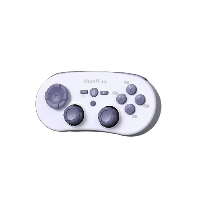 2026 Shanwan Q38 Mini Wireless Game Controller Joypad for Switch OLED Playstation PS4 IOS Android PC Dual-Hall Trigger Gamepad