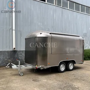 Chariot de nourriture mobile pour la vente de beignets glacés, kiosque alimentaire, camion de nourriture électrique - Product Image 2
