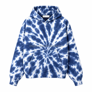 Sudadera con Capucha de Algodón Pesado Personalizada con Diseño Psicodélico Rave Sonic Beat Night Glow, Sudadera Esencial para Hombre - Product Image 1