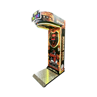 LEON Sports Machine de frappe électronique à monnayeur personnalisable pour parcs d'attractions, avec système de récompense, version anglaise, garantie 1 an