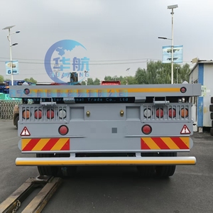 Bán Hàng Giảm Giá 40ft 45ft 48ft 53ft Xe Tải Nặng Skeleton Phẳng <span class=keywords><strong>Container</strong></span> <span class=keywords><strong>Chassis</strong></span> Trailer Bán - Product Image 3