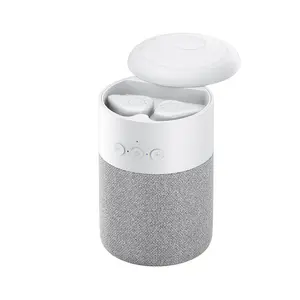 Tai Nghe Loa 2 Trong 1 Vân Tay Cảm Ứng Không Dây Earbuds Thông Minh Thể Thao Không Dây Earbuds Tai Nghe