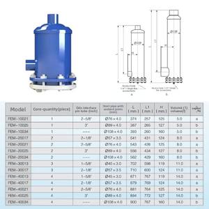 Cartouche filtrante pour unité de compresseur de réfrigération métallique FastK FEM10021/25/34/20021/25/34 avec garantie d'un an, origine Chine - Product Image 4