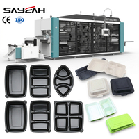 Multi-station machine voor het maken van plastic voedselcontainers, plastic lunchboxen en vacuümverpakkingsmachines voor thermoforming