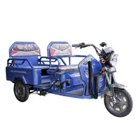 3 rodas triciclo elétrico multiuso uso veículo aberto carga e passageiro adulto usado triciclo