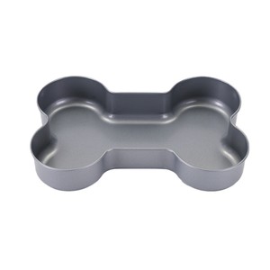 Molde para Pastel con Forma de Hueso de Perro, Antiadherente, Color Grafito, de una Sola Pieza - Product Image 4