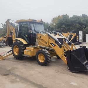 Chargeuse-pelleteuse d'occasion CAT 428F de haut niveau, poids en charge utile de 28 tonnes, puissance de 68,5 kW, livraison rapide - Product Image 2