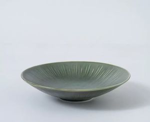 Assiette creuse en céramique japonaise de luxe moderne Assiette à spaghetti pour hôtel, dîner, collation <span class=keywords><strong>Plat</strong></span> en poterie pour les fêtes - Product Image 1
