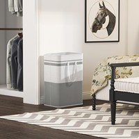 Panier à linge pliable grande capacité, panier à linge sale haut avec poignées allongées pour hôtel