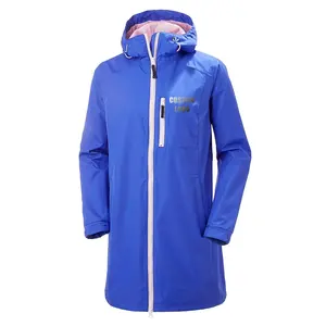 Directe Fabrikant Outdoor City Casual Jack Voor Dames Met Capuchon Geplakt Waterdicht Technisch Jack Wandeljack