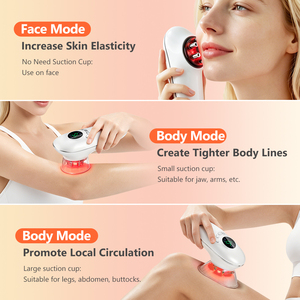 <span class=keywords><strong>Appareil</strong></span> de massage corporel rechargeable, portable, électrique, pour le visage, le corps, l'abdomen et les jambes, avec fonctions de raclage et de ventouses, anti-<span class=keywords><strong>cellulite</strong></span> - Product Image 6