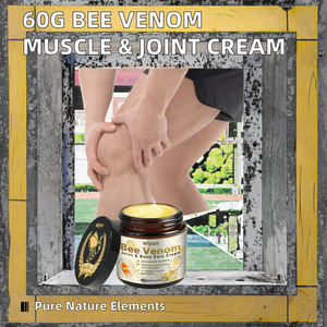 Crema Humectante Blanqueadora de 60g con Veneno de Abeja para Alivio del Dolor Corporal, Especialmente para el Dolor Muscular de Hombro y Reparación - Product Image 3