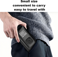 Multifunction Mini ABS Car Air Pump 4000mAh Cordless Tire Inflator Portable Digital 150psi 12V Electric Inflation Pump for Car