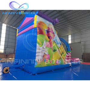 Thương mại trượt bơm hơi và hồ bơi trẻ em nhảy <span class=keywords><strong>Inflatable</strong></span> lâu đài trượt với hồ bơi cho bé - Product Image 6