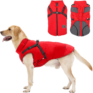 Wholesale Solid Christmas <strong>Dog</strong> <strong>Coat</strong> Keep Warm Waterproof Jacket Winter Pet Outfits <strong>Sausage</strong> Vest Reflective Windproof <strong>Dog</strong> Clothing - Product Image 1