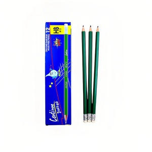 Crayons en plastique Hb sans bois, graphite # 2 Crayons pour l'école et le bureau, vente en gros, prix <span class=keywords><strong>d</strong></span>'usine, avec gomme, logo personnalisé - Product Image 1