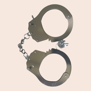 Jeux sexuels <span class=keywords><strong>police</strong></span> jeu de rôle menottes fournisseurs jouets sexuels métal noir véritable menottes pour femmes couples menottes bondage - Product Image 6