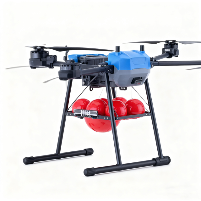 Firefighting Rescue Commercial Drone Disaster Relief Fire Prevention High Efficiency Emergency Response UAV Expert Foldable
