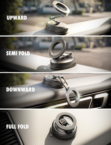 Original Factory Strong Magnets Car Mobile Stand Universal 360 <b>Rotating</b> Vacuum Car Mobile Phone Holder Magnetic Car Phone Holder - Product Image 3
