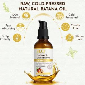 Le traitement des cheveux favorise la croissance des cheveux plus épais 2 oz d'huile de graines de batana sans paraben pour la croissance des cheveux - Product Image 3
