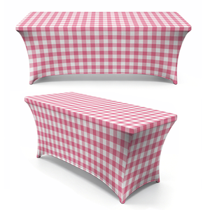 Mantel Elástico de Spandex Sólido, Ajustable y Antiarrugas, Lavable, para Eventos, Fiestas y Bodas - Product Image 1