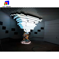 Écran LED flexible cylindrique incurvé de taille personnalisée, module flexible de forme créative pour la promotion de la marque