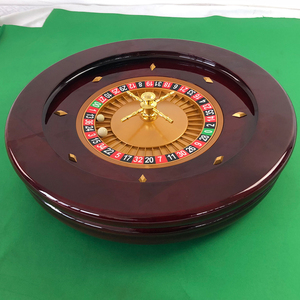 Roulette de luxe en bois de 20 pouces, haute qualité, brillante - Product Image 5