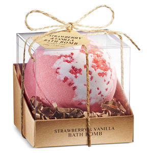 Juego de Bombas de Baño Efervescentes Orgánicas con Sales Marinas Naturales para Baño de Burbujas, Hidratante para Piel Seca, para Niñas, Navidad - Product Image 1