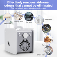 Générateur d'ozone électrique portable haute puissance 75W, modèle BG020, 45000mg/h, pour l'élimination des odeurs de fumée et des dommages d'incendie dans les hôtels et les voitures en extérieur
